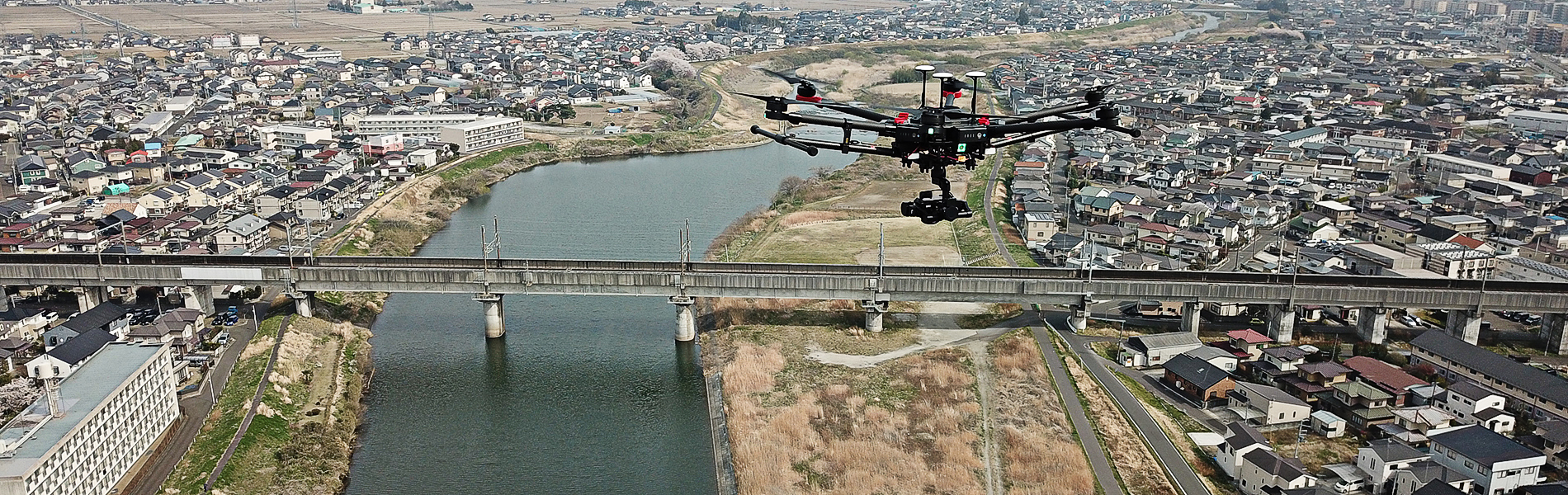 ドローン（UAV）による空撮